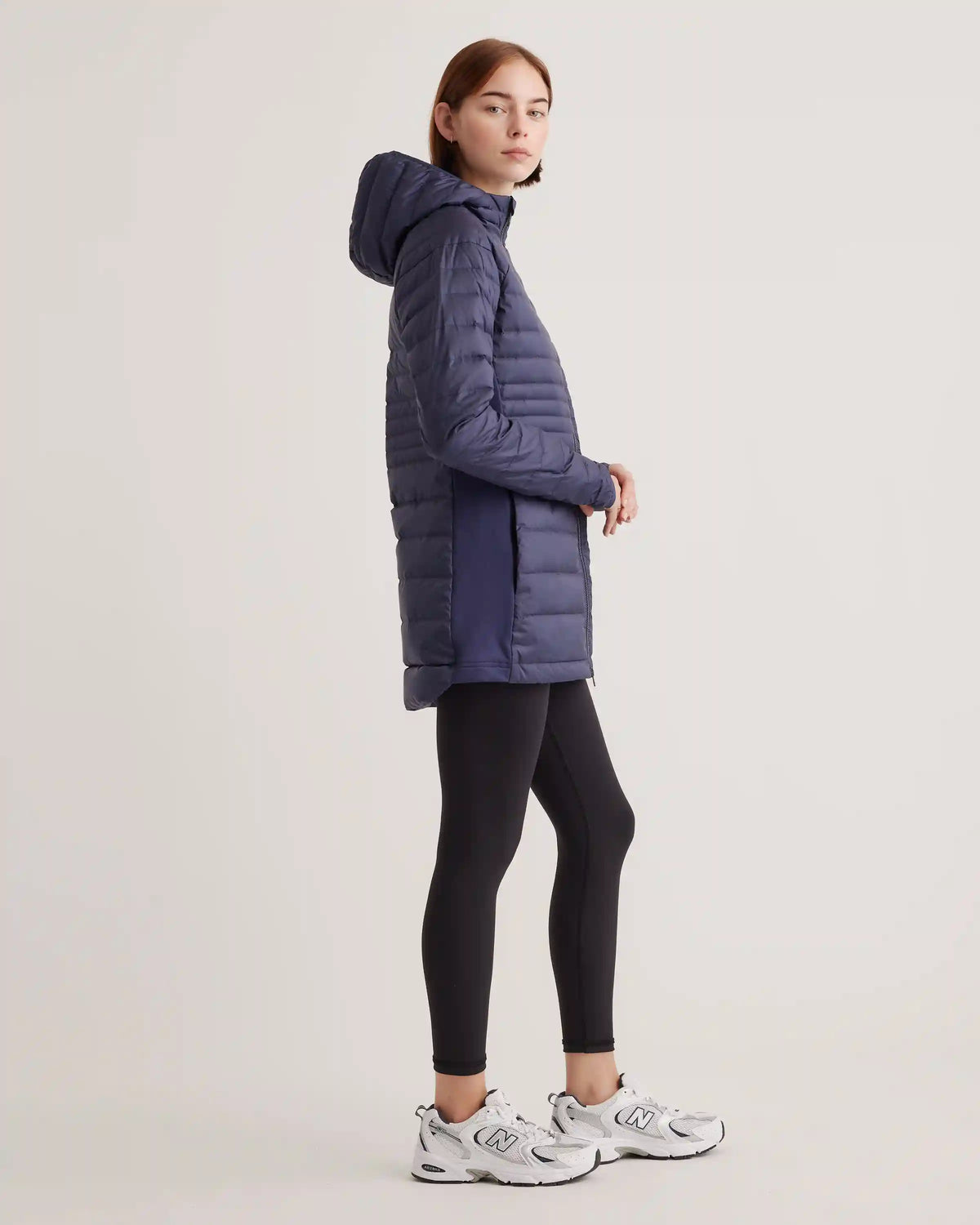 Lightweight Down Packable Long Puffer Jacket
