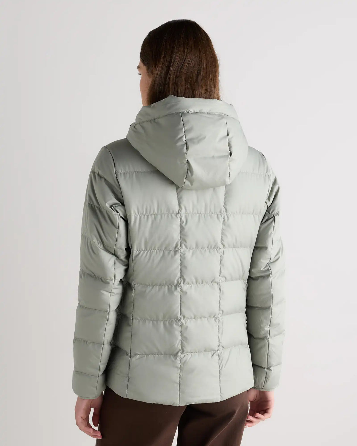 Lightweight Down Packable Puffer Hooded Jacket