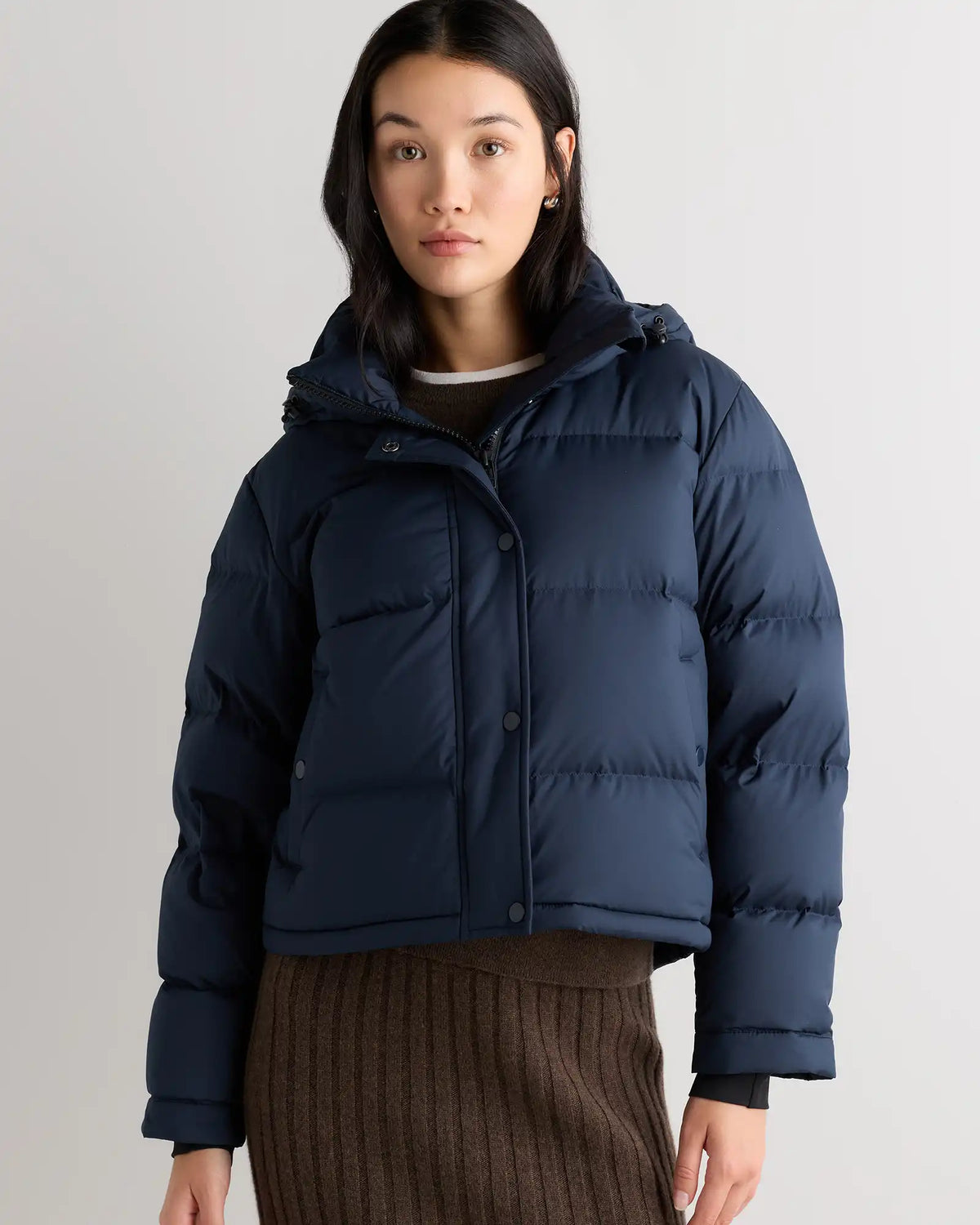 Responsible Down Cropped Puffer Jacket