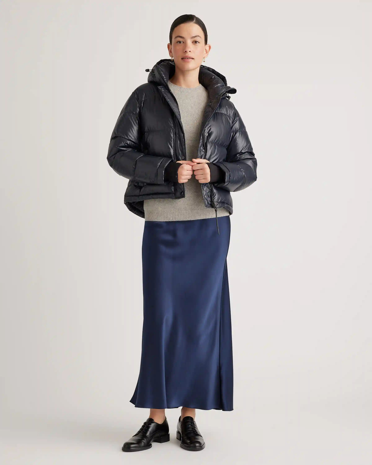 Responsible Down Cropped Puffer Jacket