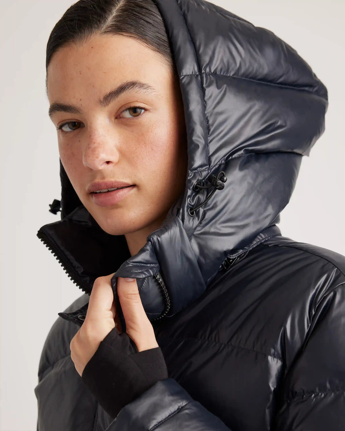 Responsible Down Cropped Puffer Jacket