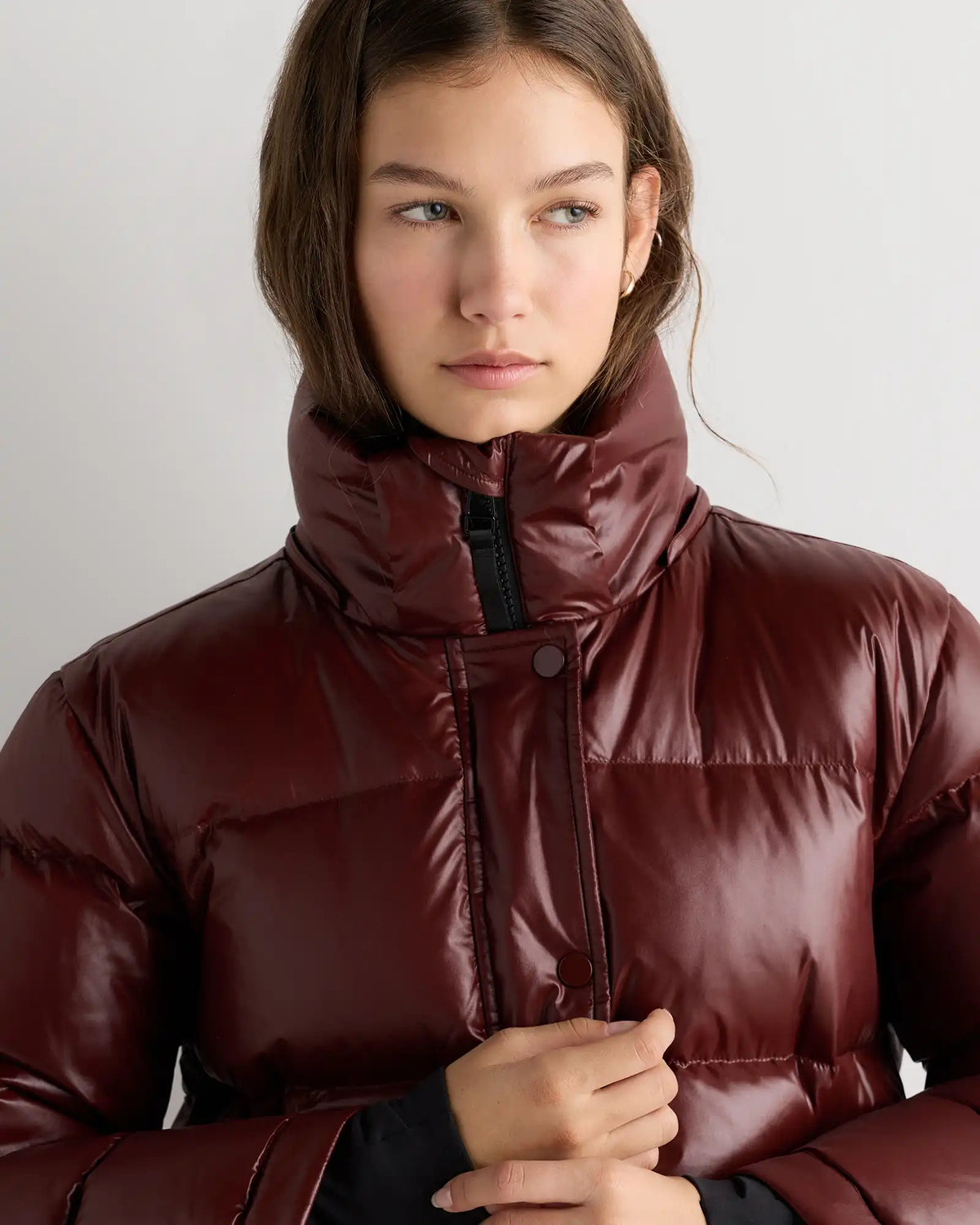 Responsible Down Cropped Puffer Jacket