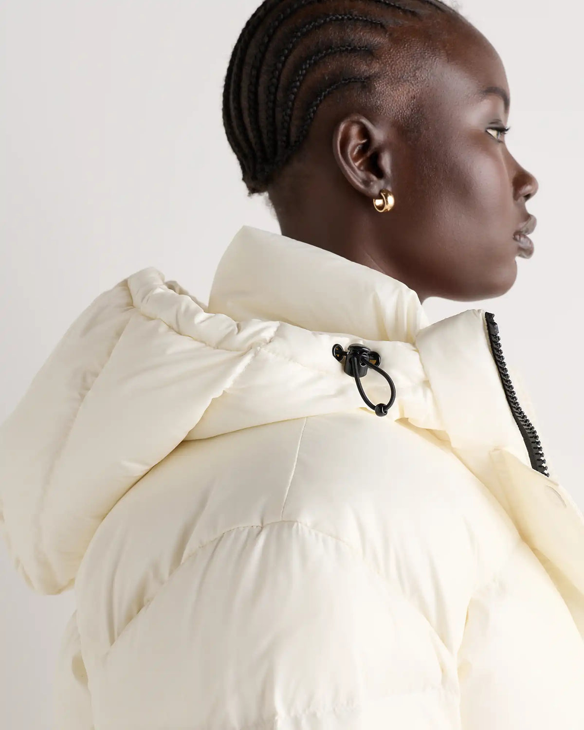 Responsible Down Cropped Puffer Jacket