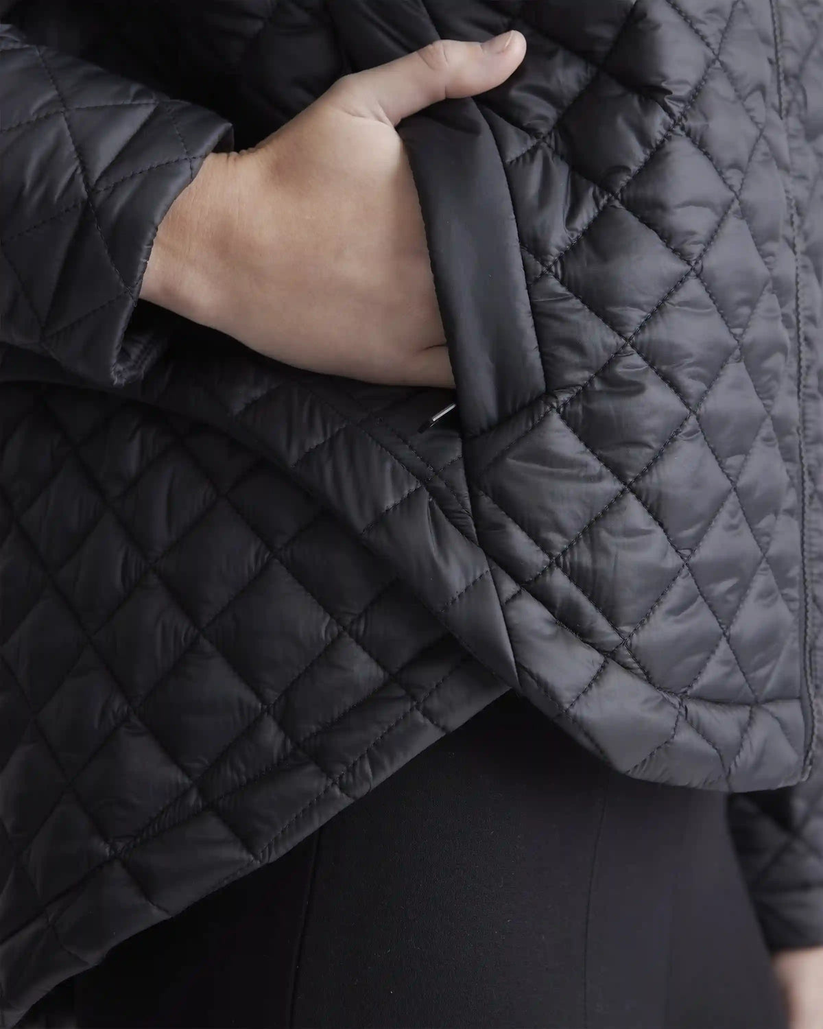 Featherless Quilted Puffer Jacket