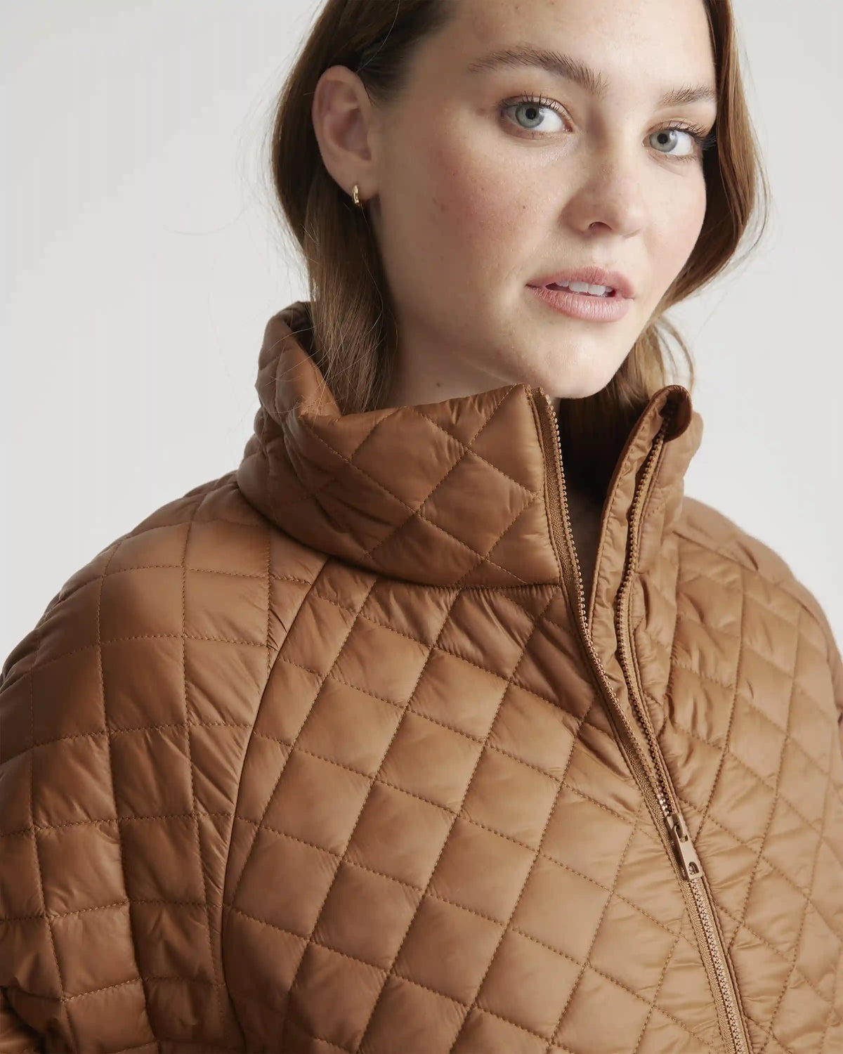 Featherless Quilted Puffer Jacket