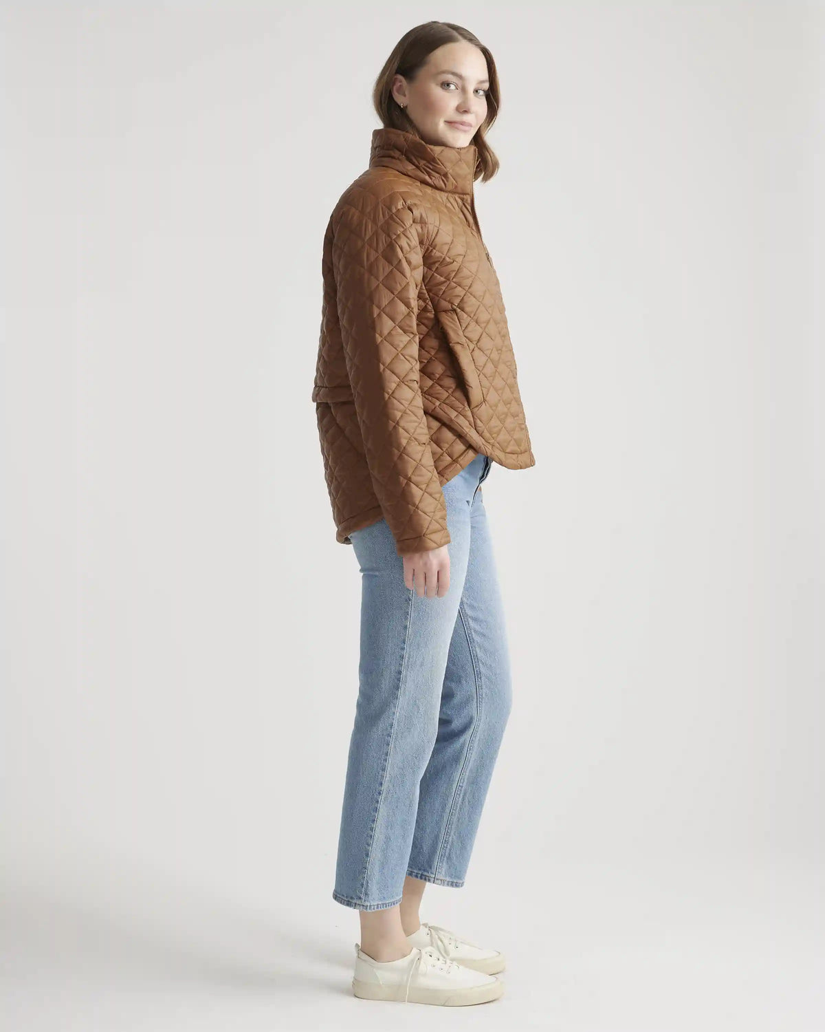 Featherless Quilted Puffer Jacket