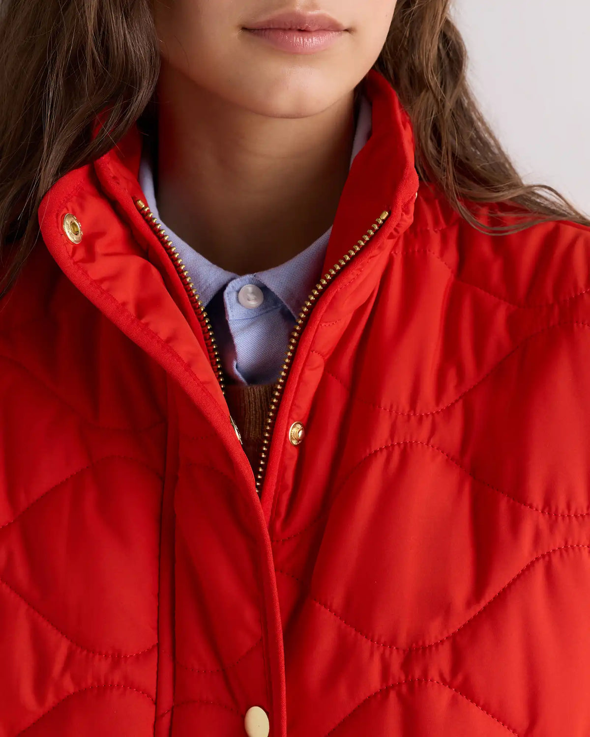 Featherless Quilted Long Puffer Jacket