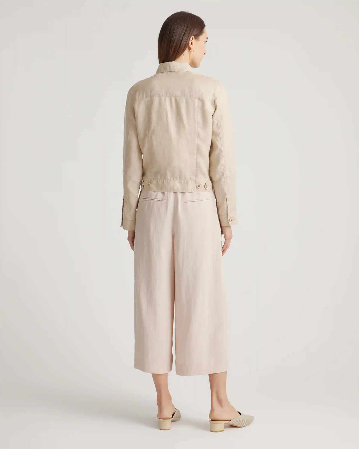 100% European Linen Jacket