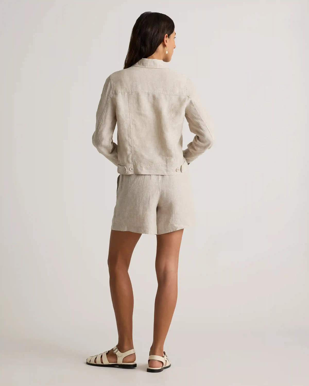 100% European Linen Jacket