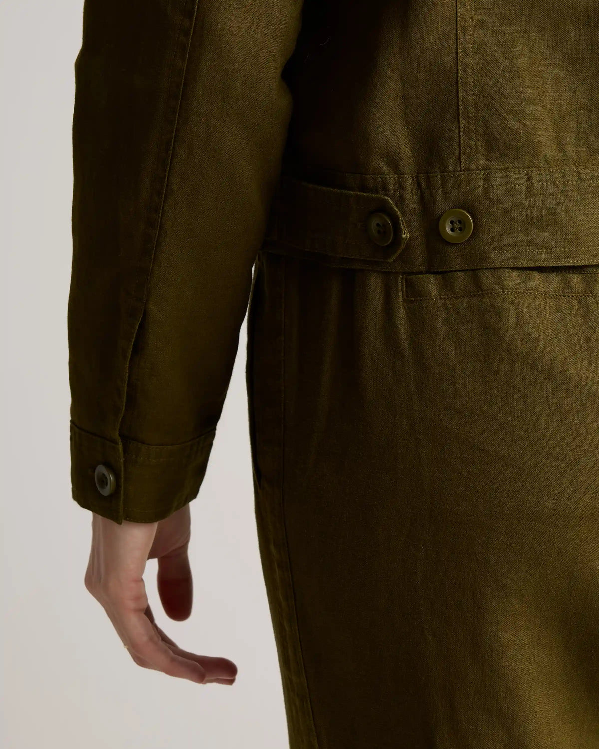100% European Linen Jacket