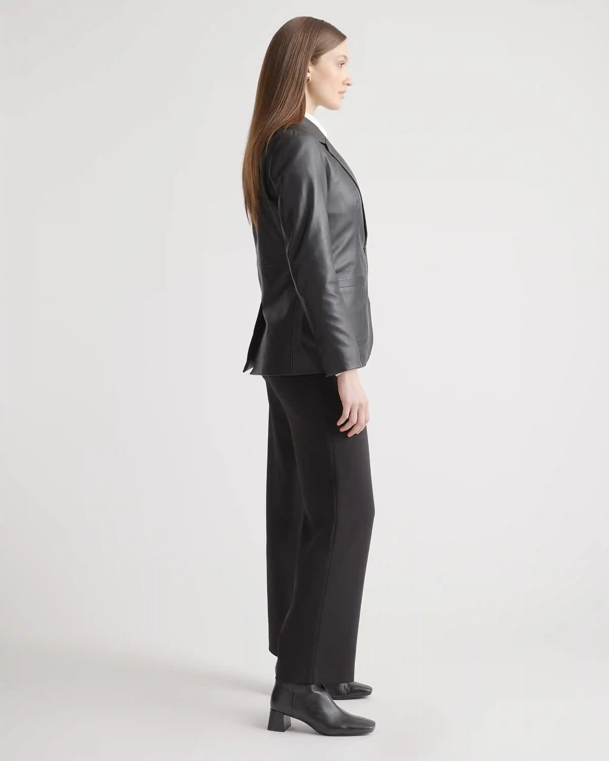 100% Leather Blazer