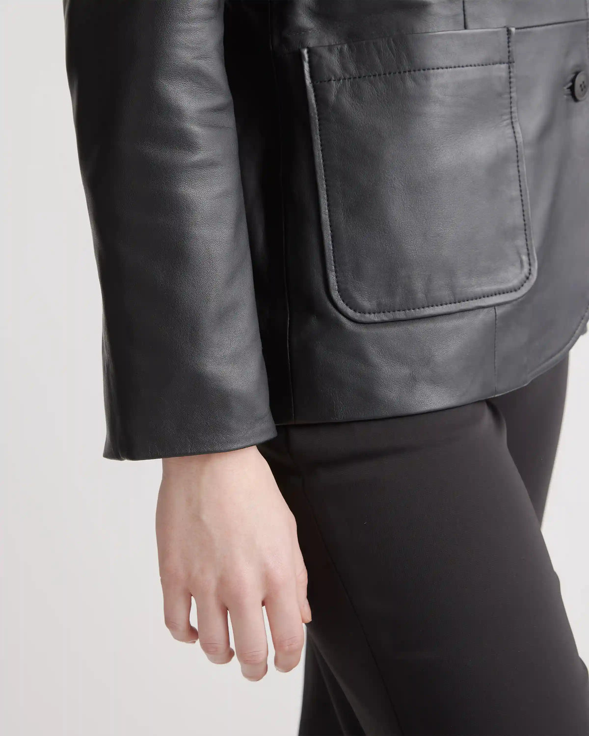100% Leather Blazer