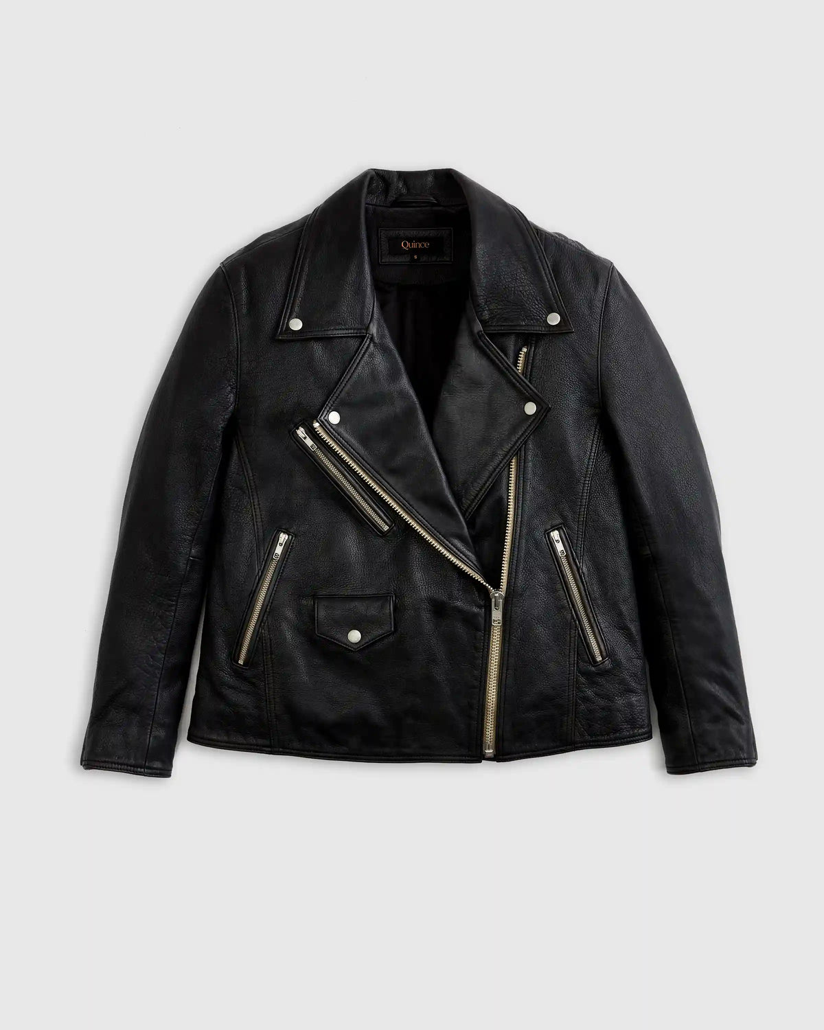 100% Leather Oversized Biker Jacket