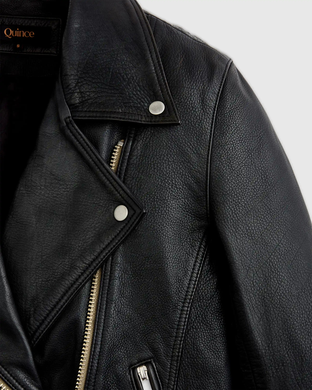 100% Leather Oversized Biker Jacket