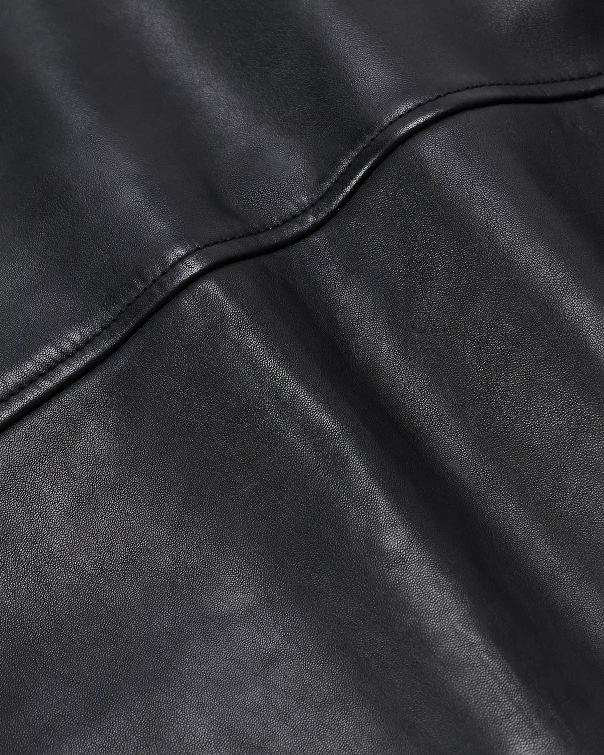100% Leather Cropped Jacket