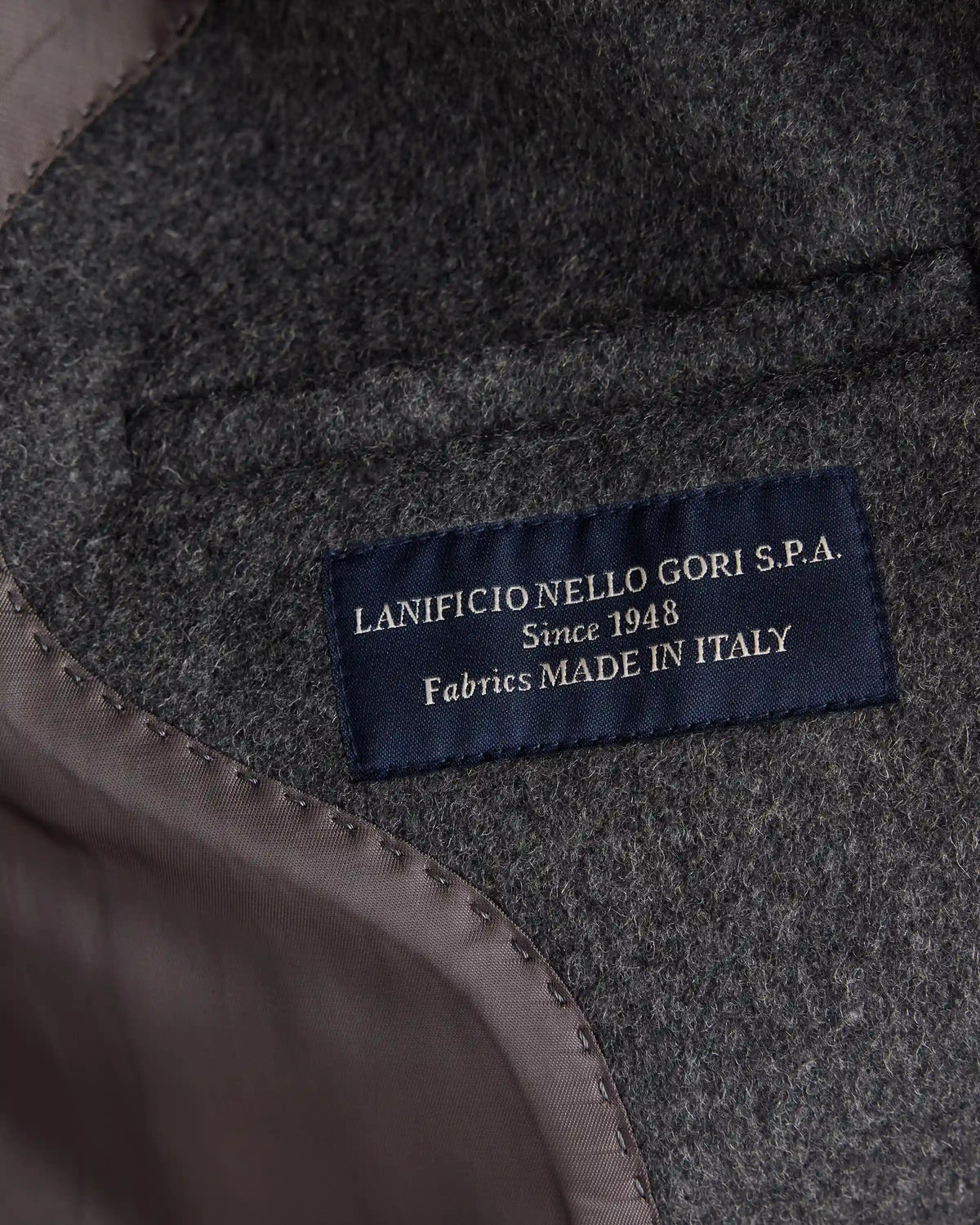 Italian Wool Classic Single-Breasted Coat