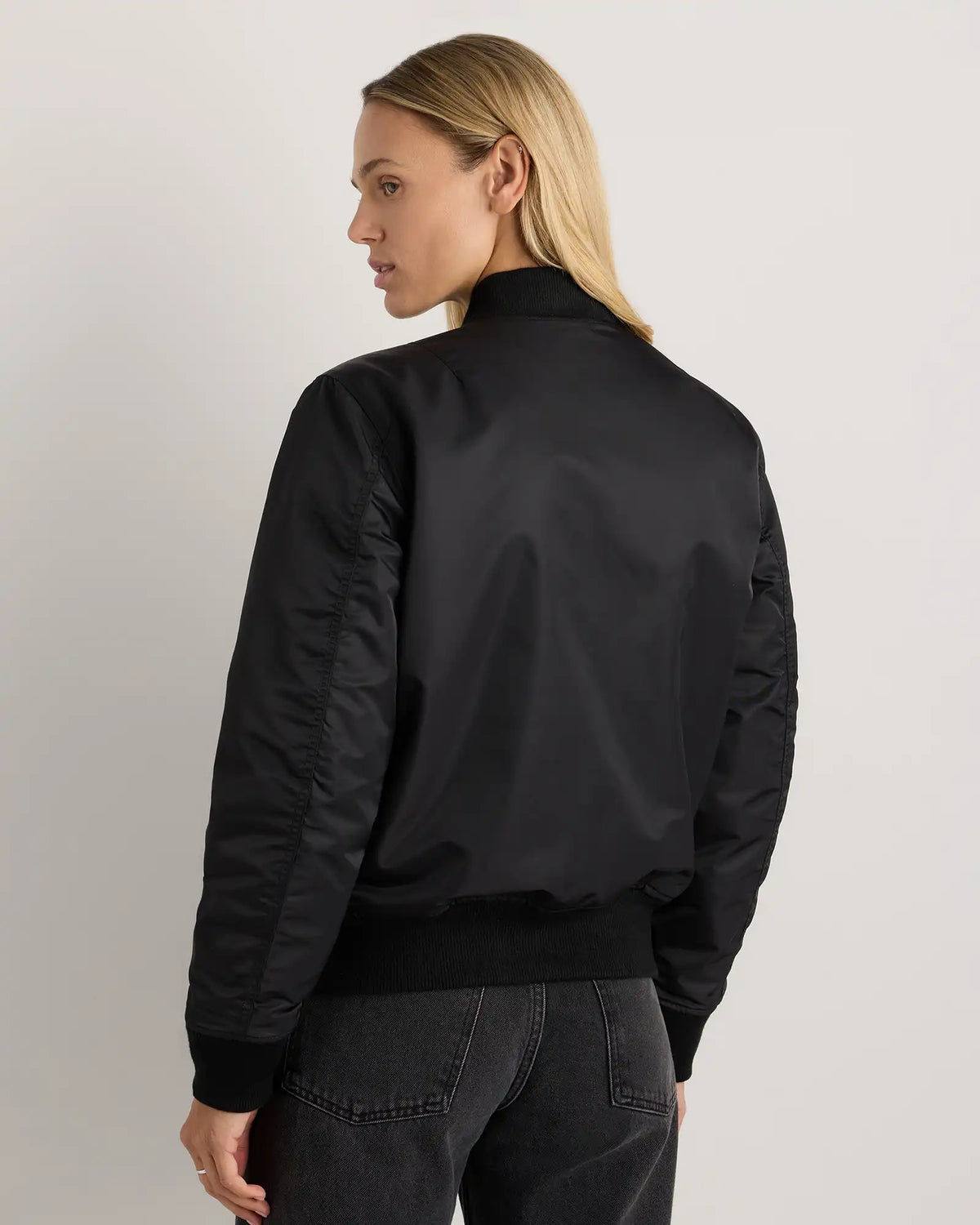 Flight Nylon Bomber Jacket