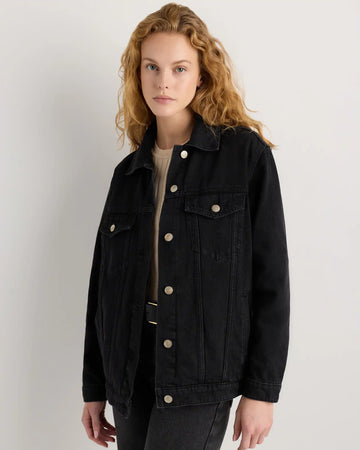 100% Organic Cotton Oversized Denim Jacket