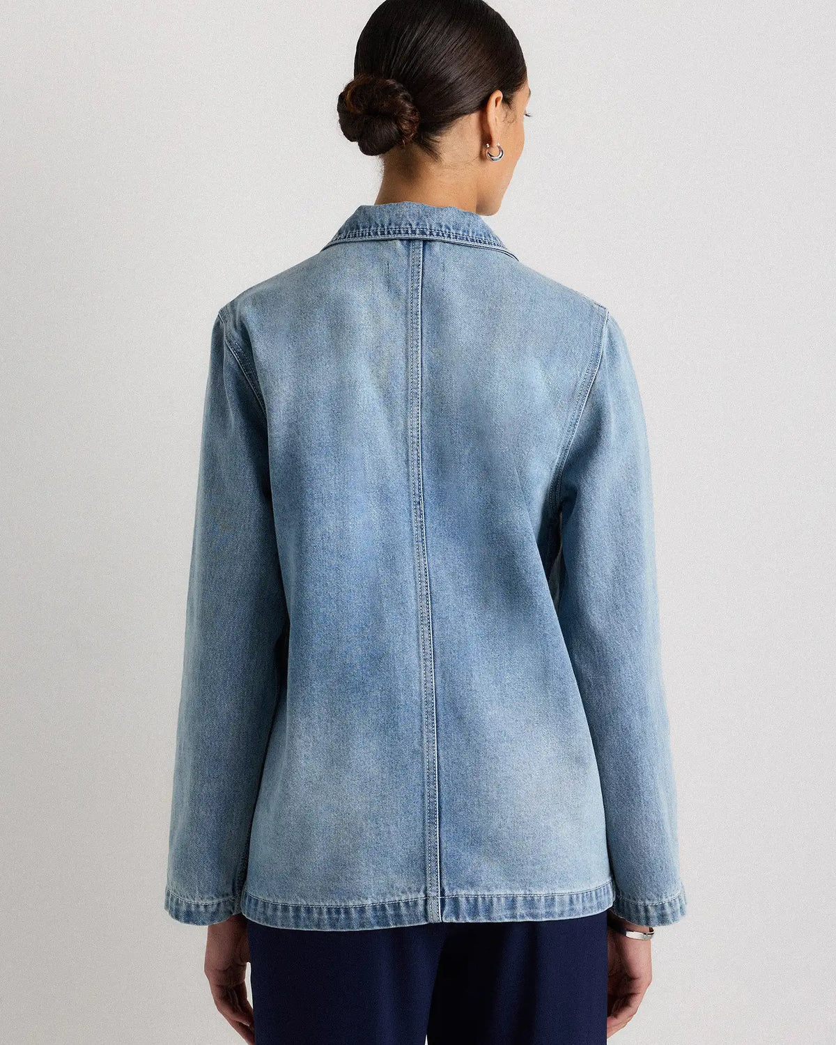 100% Organic Cotton Denim Chore Jacket