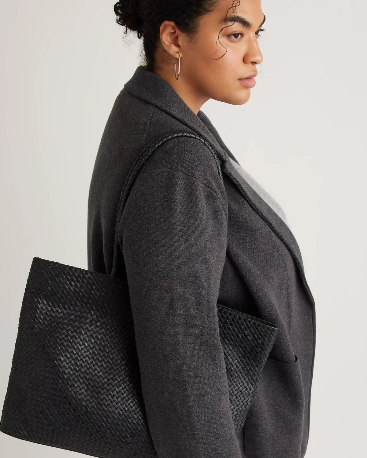 100% Organic Cotton Knit Blazer
