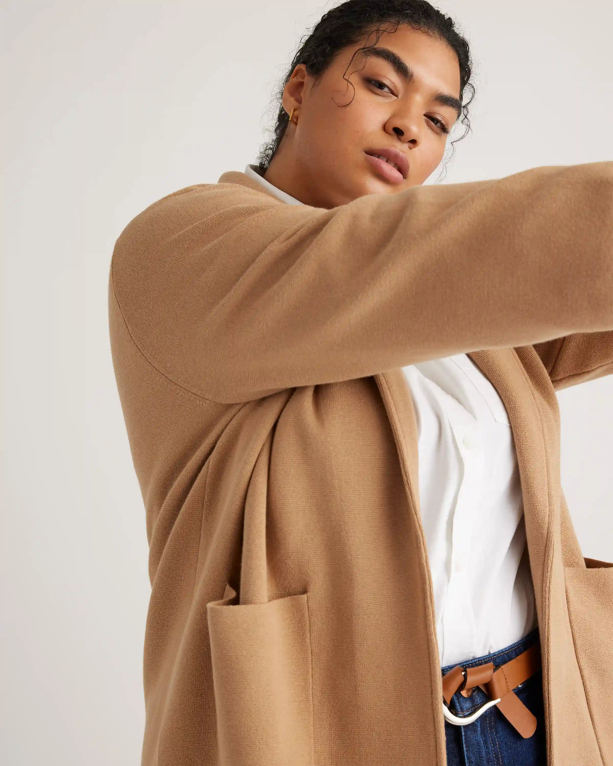 100% Organic Cotton Knit Blazer