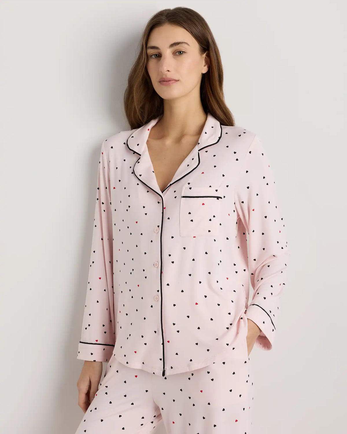 Bamboo Jersey Long Sleeve Pajama Set