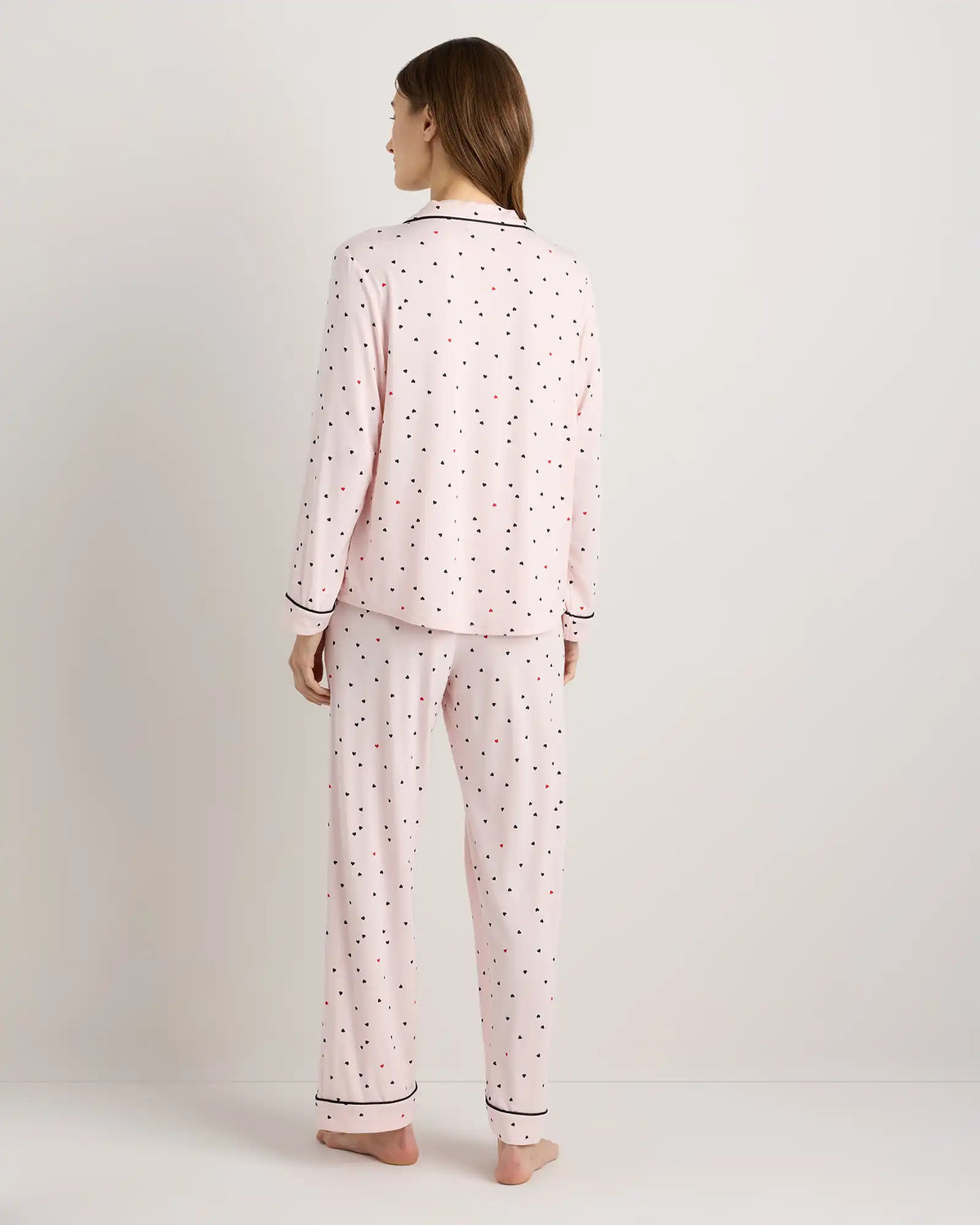 Bamboo Jersey Long Sleeve Pajama Set