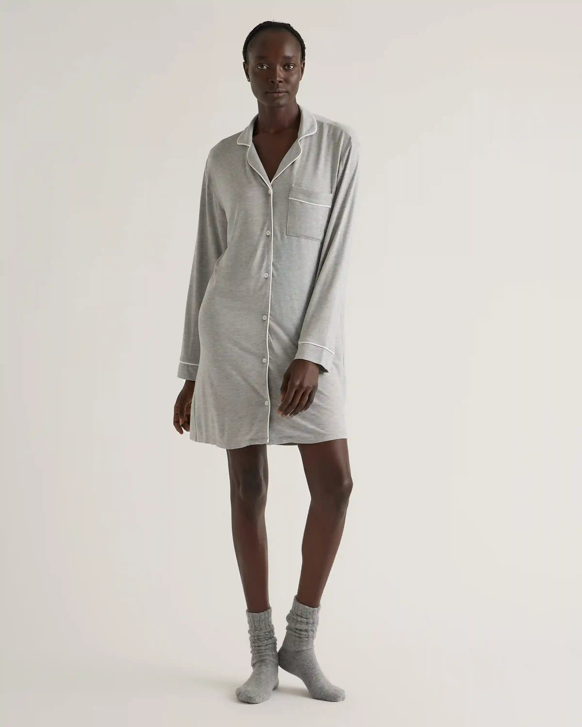 Bamboo Jersey Sleep Shirt