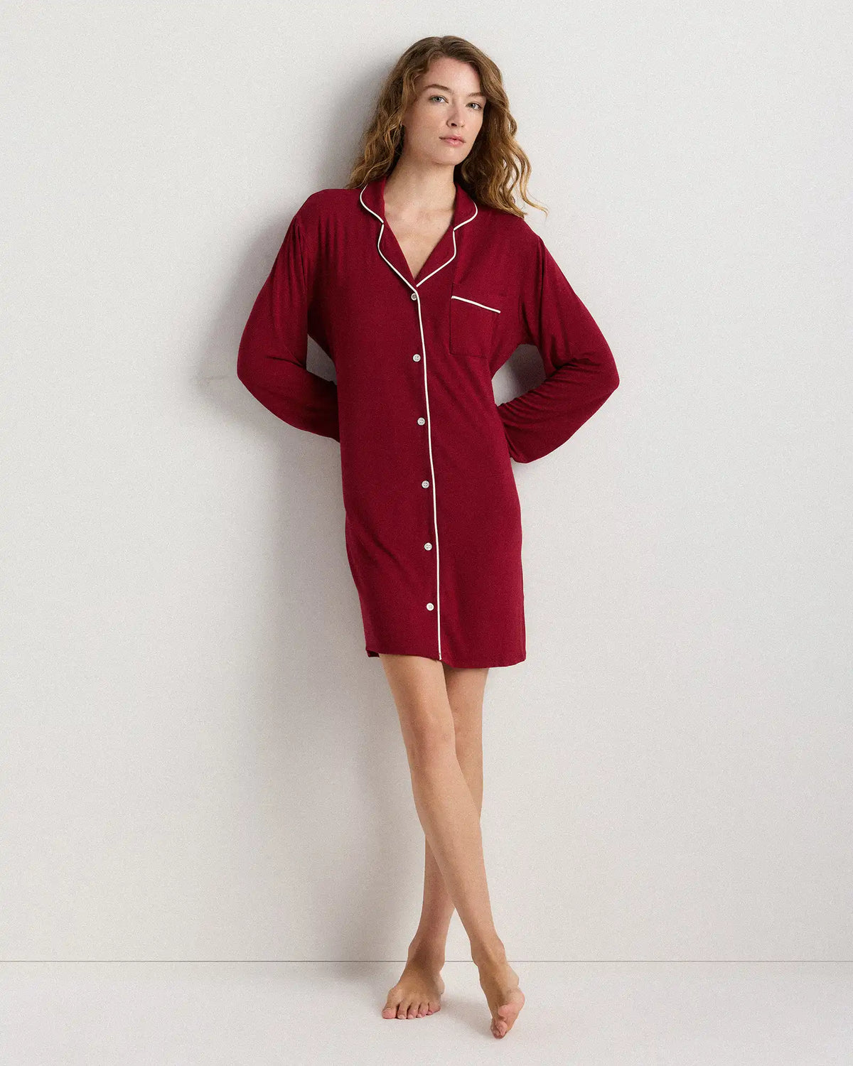 Bamboo Jersey Sleep Shirt