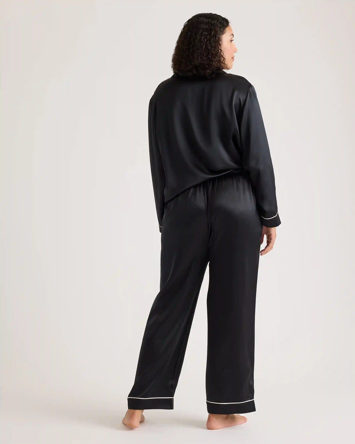 100% Washable Silk Satin Pajama Pant
