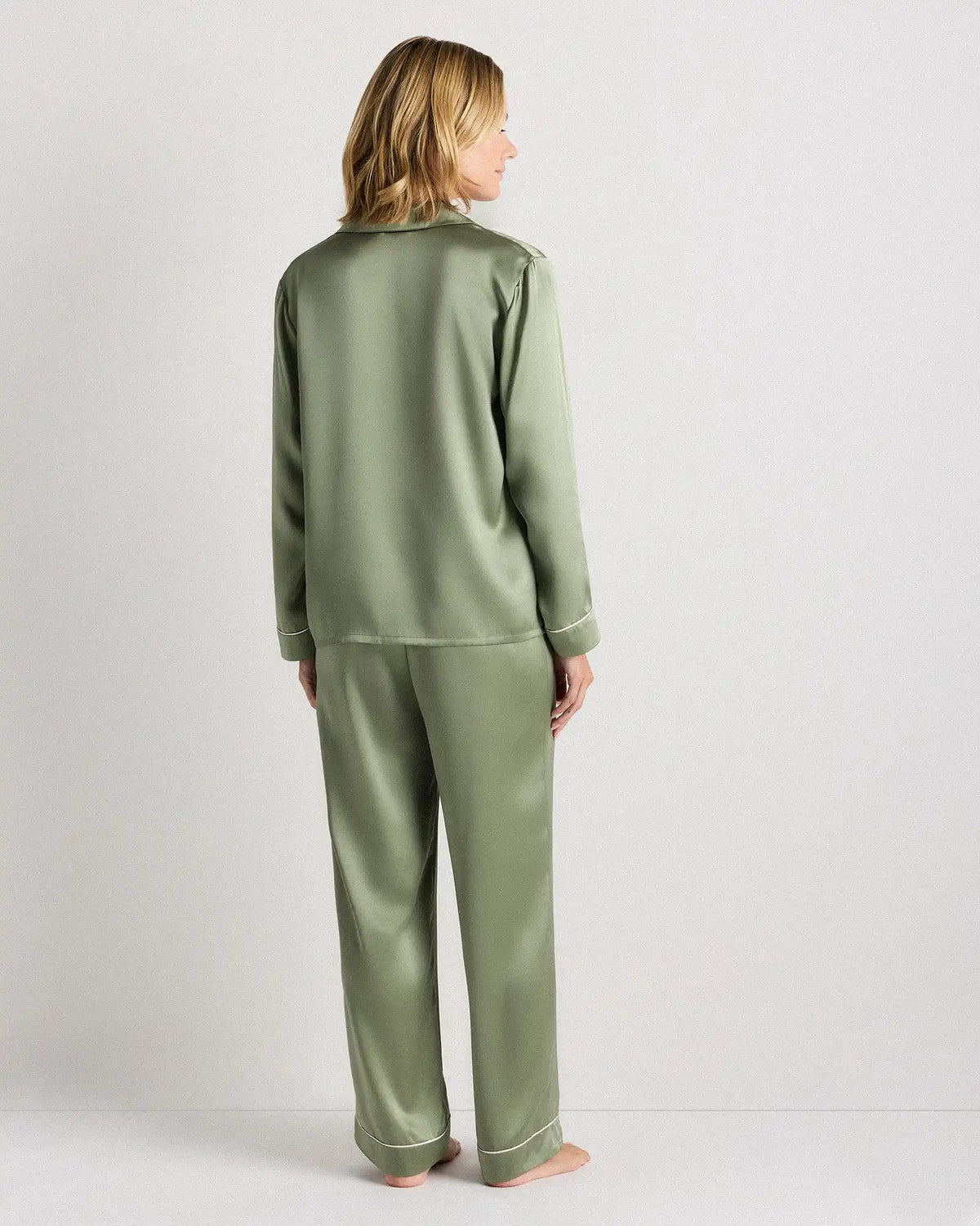 100% Washable Silk Satin Pajama Pant