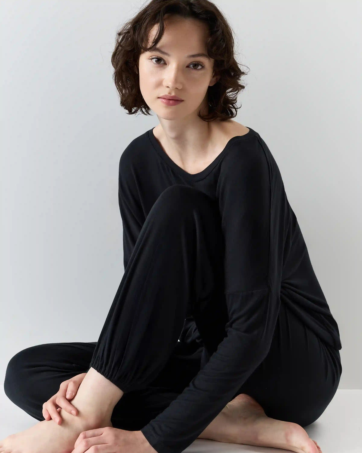 Bamboo Jersey Slouchy Pajama Set