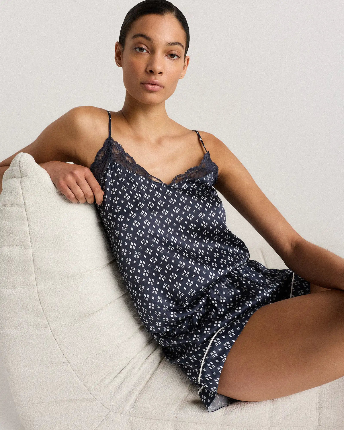 100% Washable Silk Satin Pajama Shorts