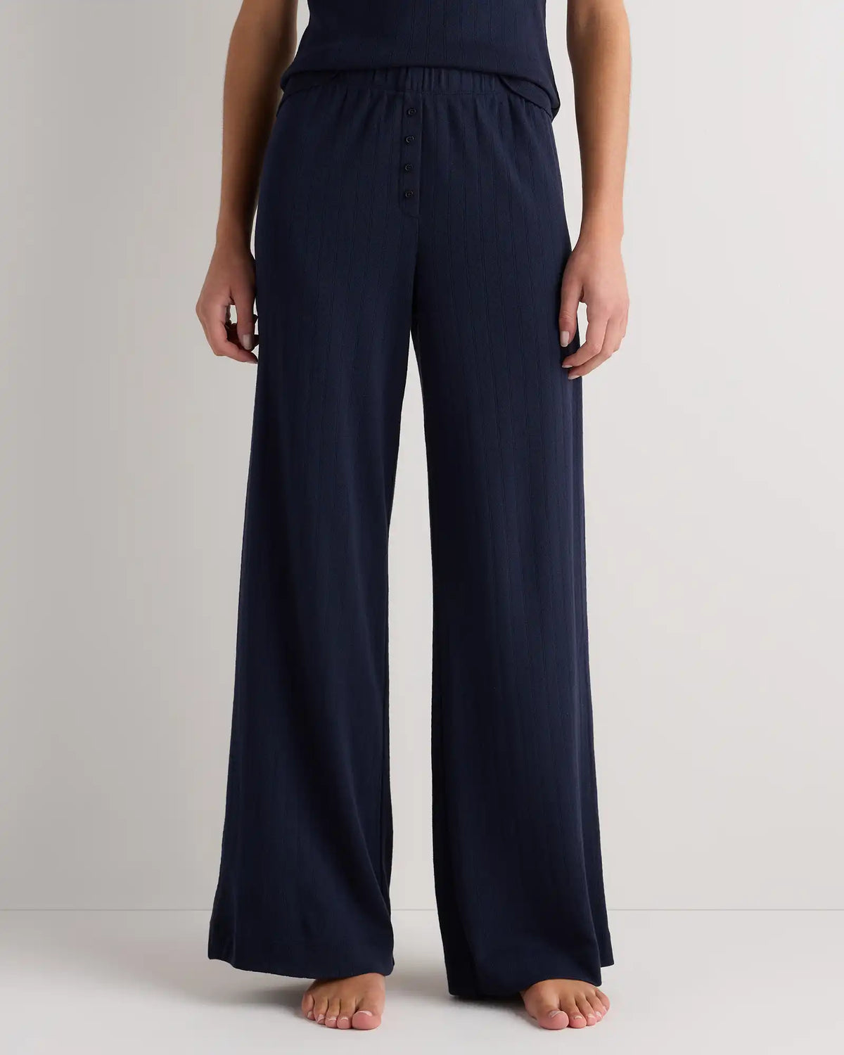 Organic Cotton Pointelle Pajama Set