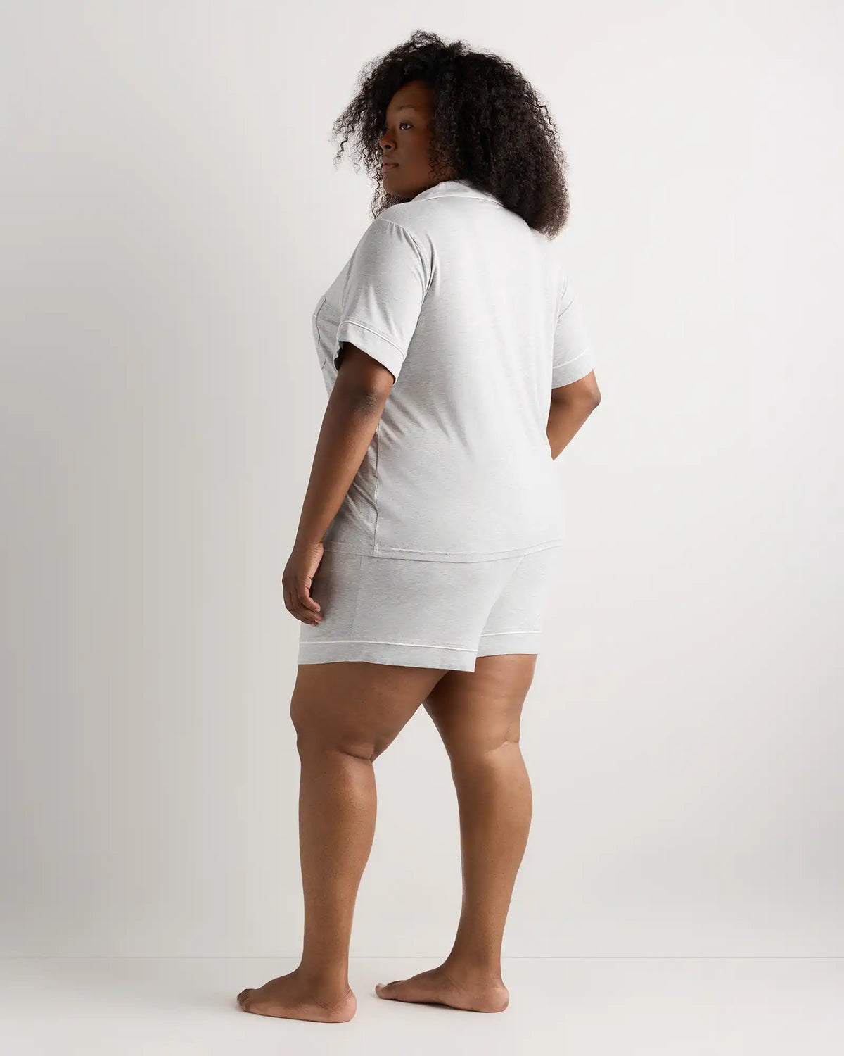 Bamboo Jersey Short Sleeve Pajama Set