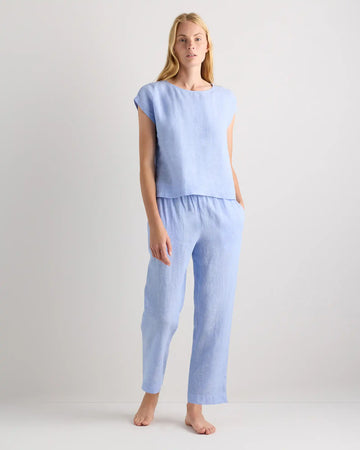 100% European Linen Pajama Set