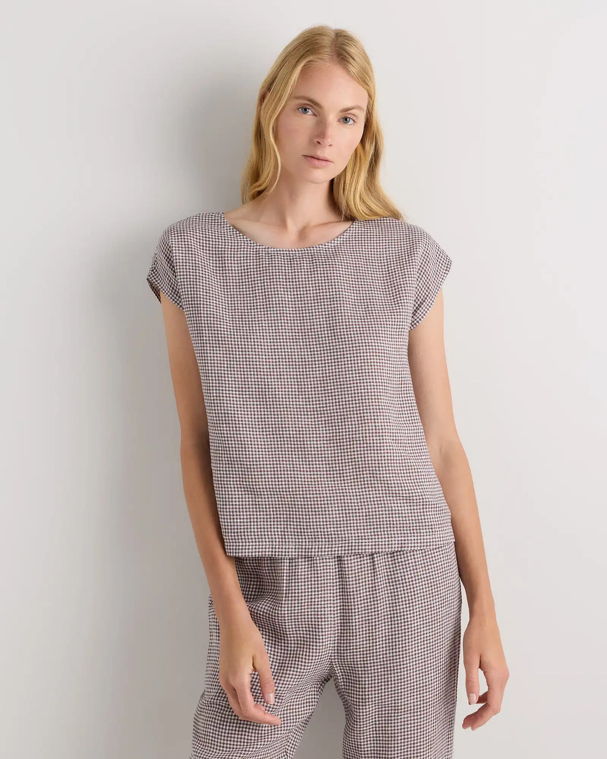 100% European Linen Pajama Set