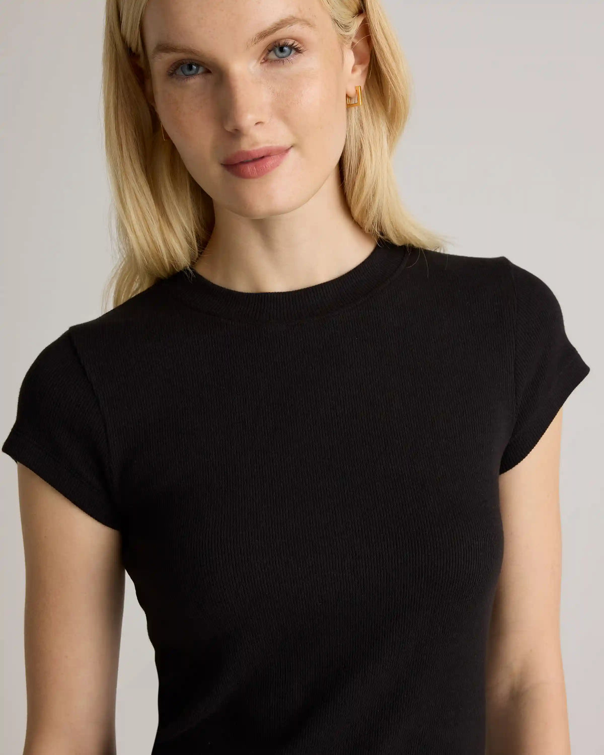 Organic Cotton Micro-Rib Crewneck Tee (3-Pack)