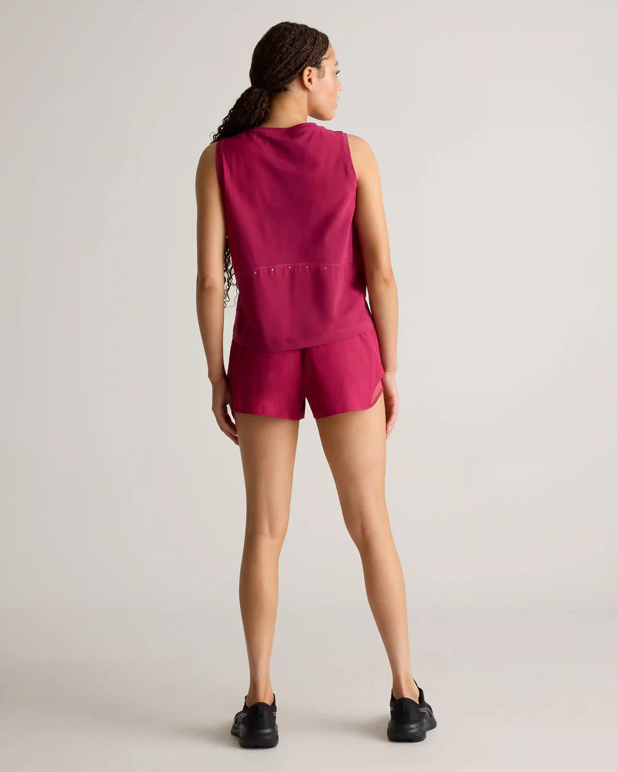 Essential Run Cropped Muscle Tank