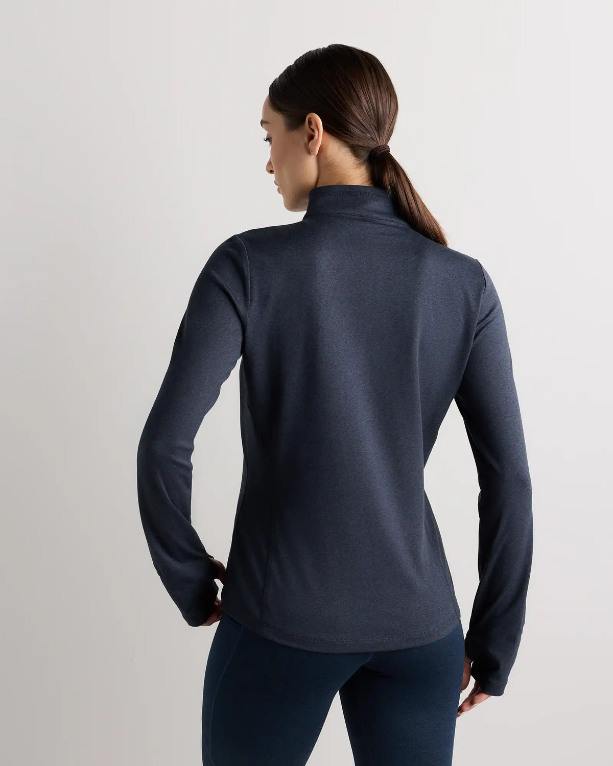 Flowknit Quarter-Zip Pullover