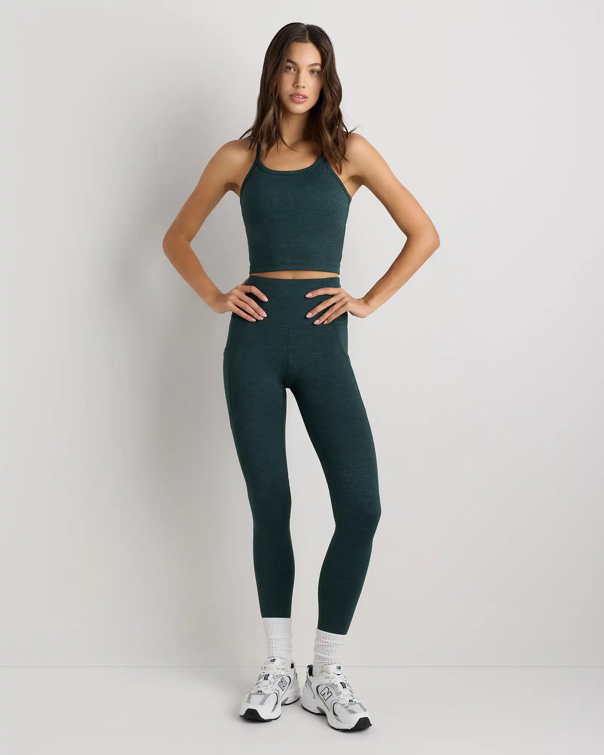 Ultra-Soft Y-Back Cropped Bra Tank