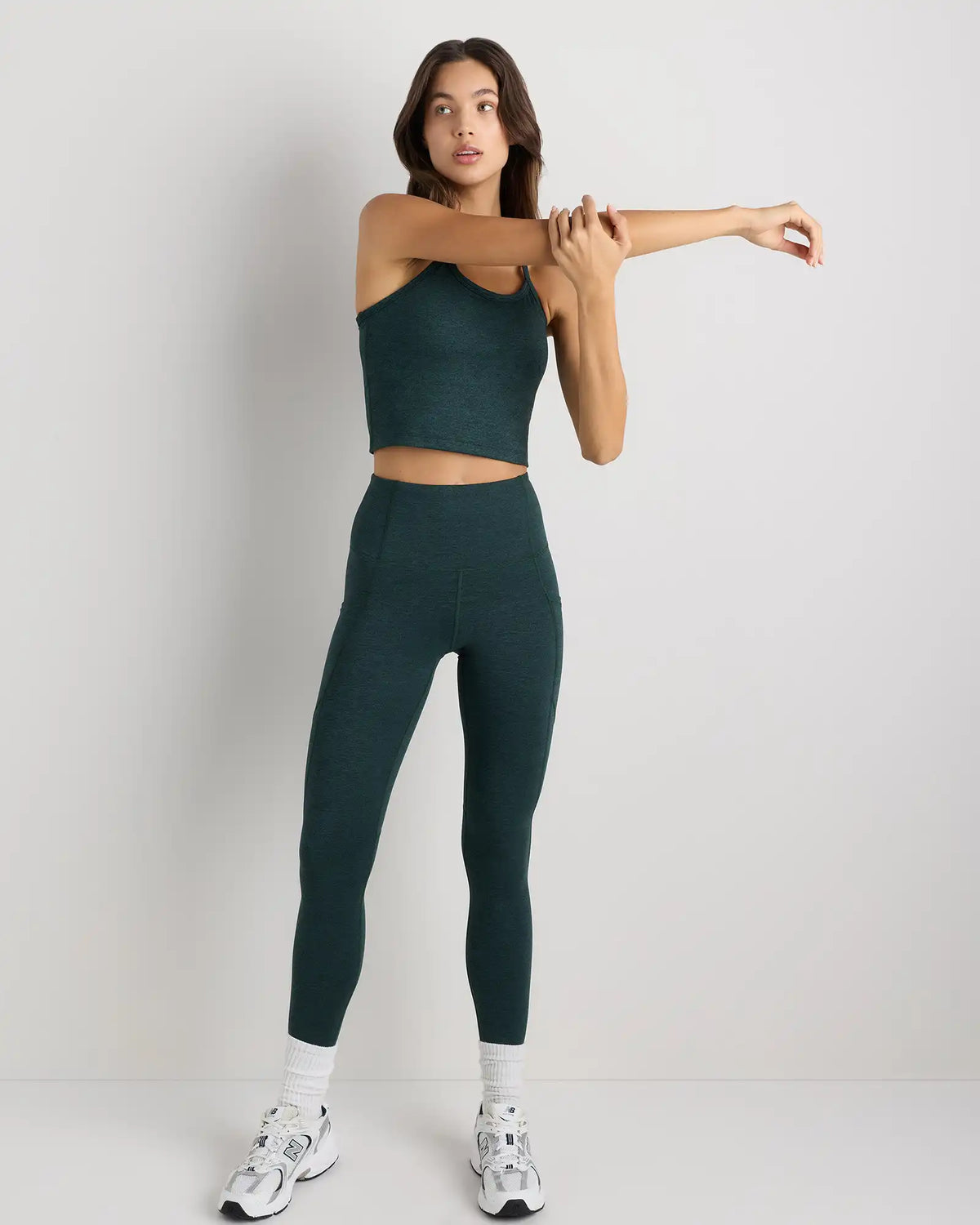 Ultra-Soft Y-Back Cropped Bra Tank