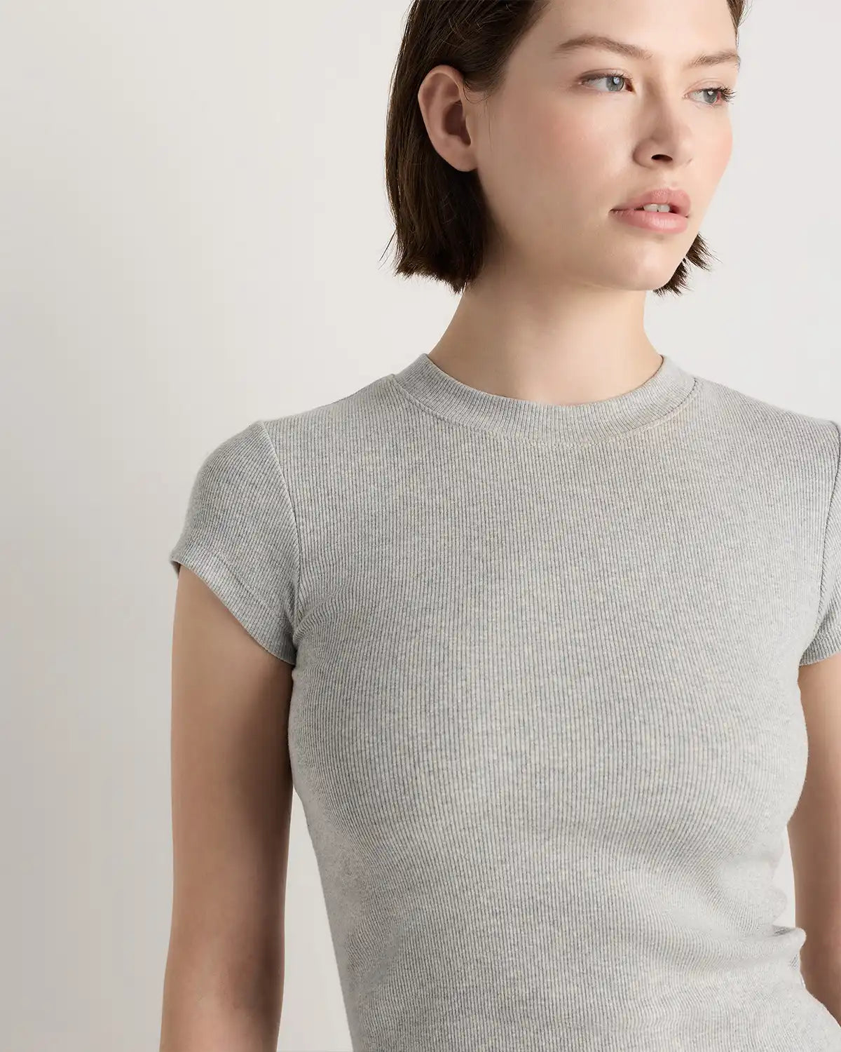 Organic Cotton Micro-Rib Crewneck Tee (3-Pack)