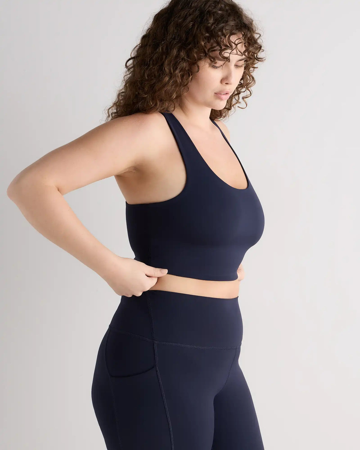 Ultra-Form Scoop Neck Longline Bra