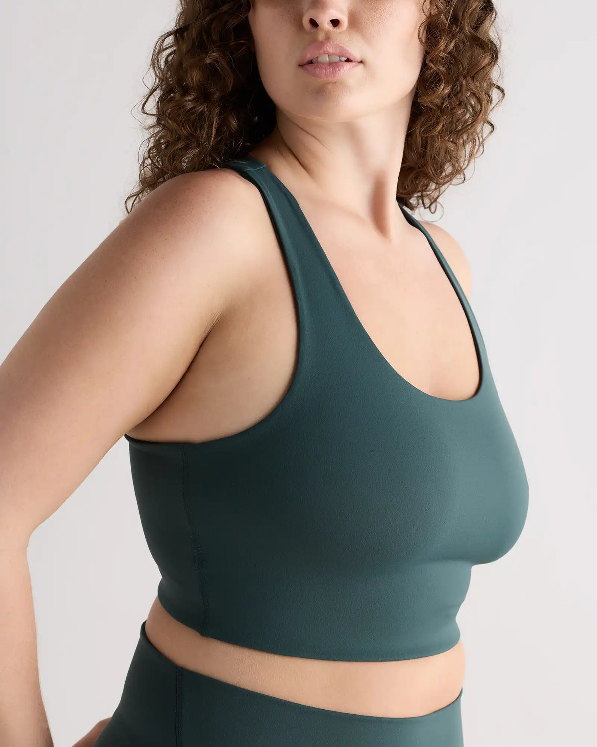 Ultra-Form Scoop Neck Longline Bra