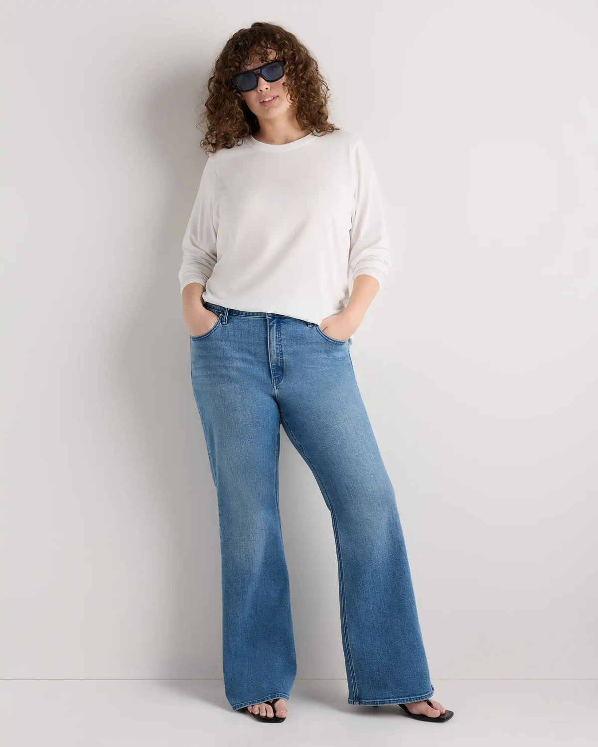 Cotton Modal Long Sleeve Tee