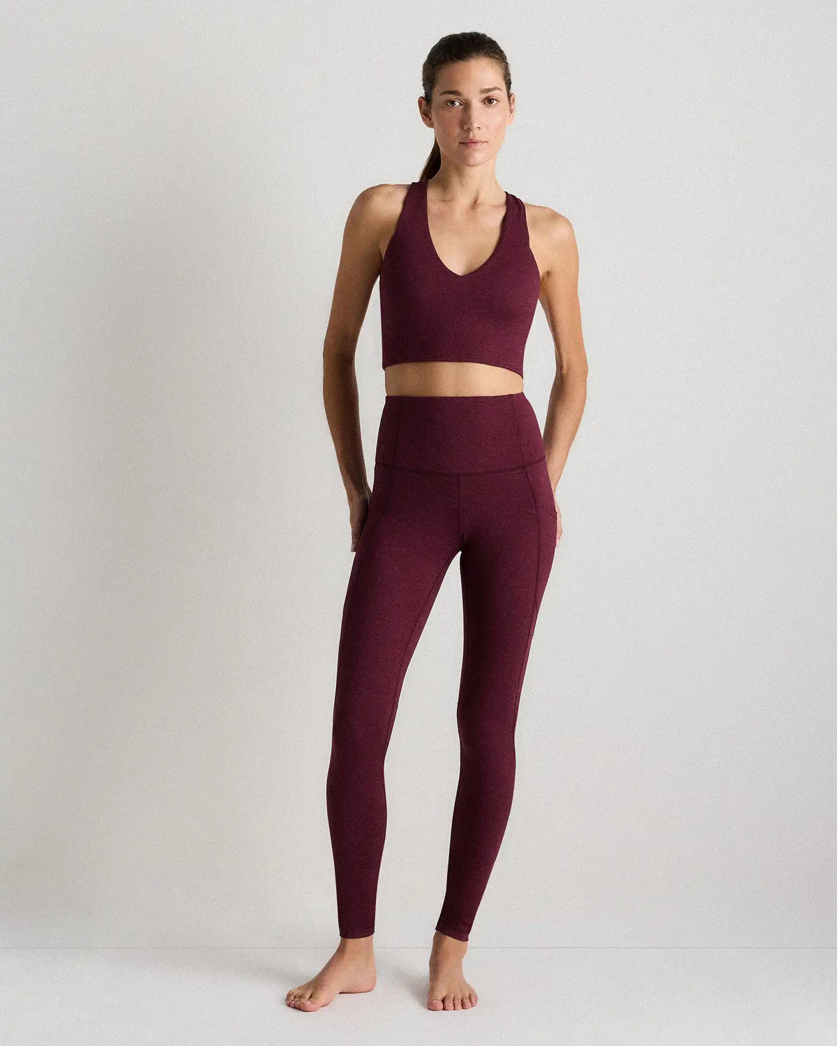 Ultra-Soft V-Neck Cropped Tank