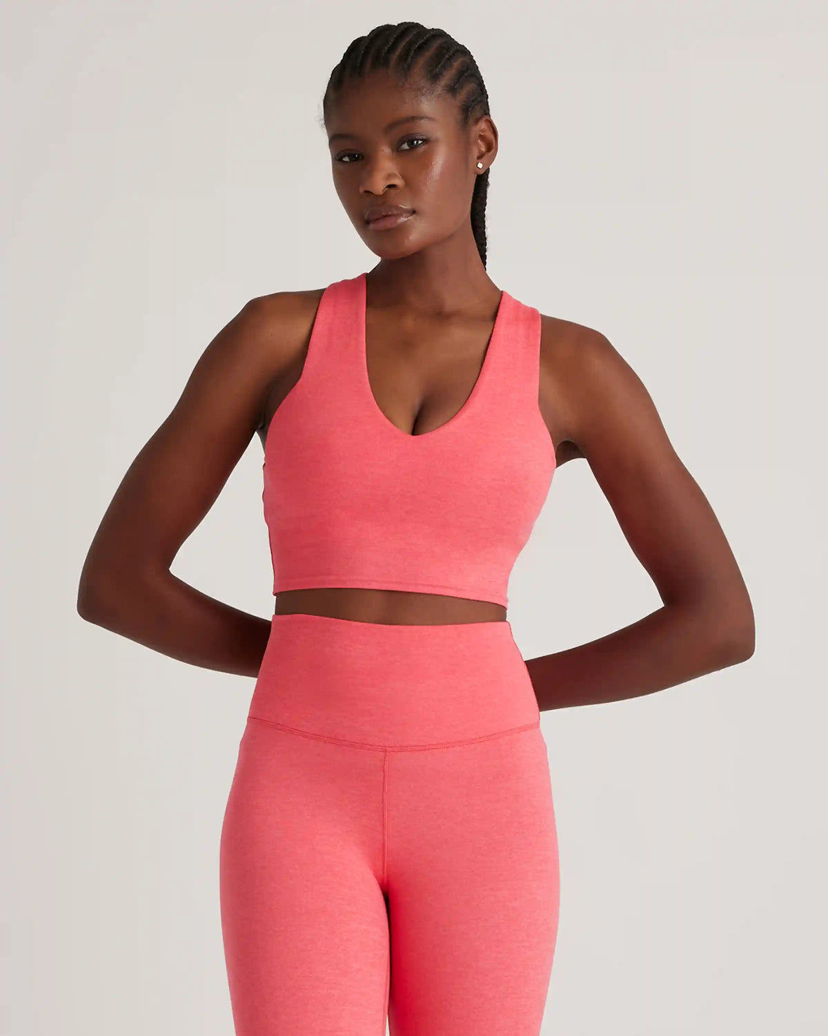 Ultra-Soft V-Neck Cropped Tank