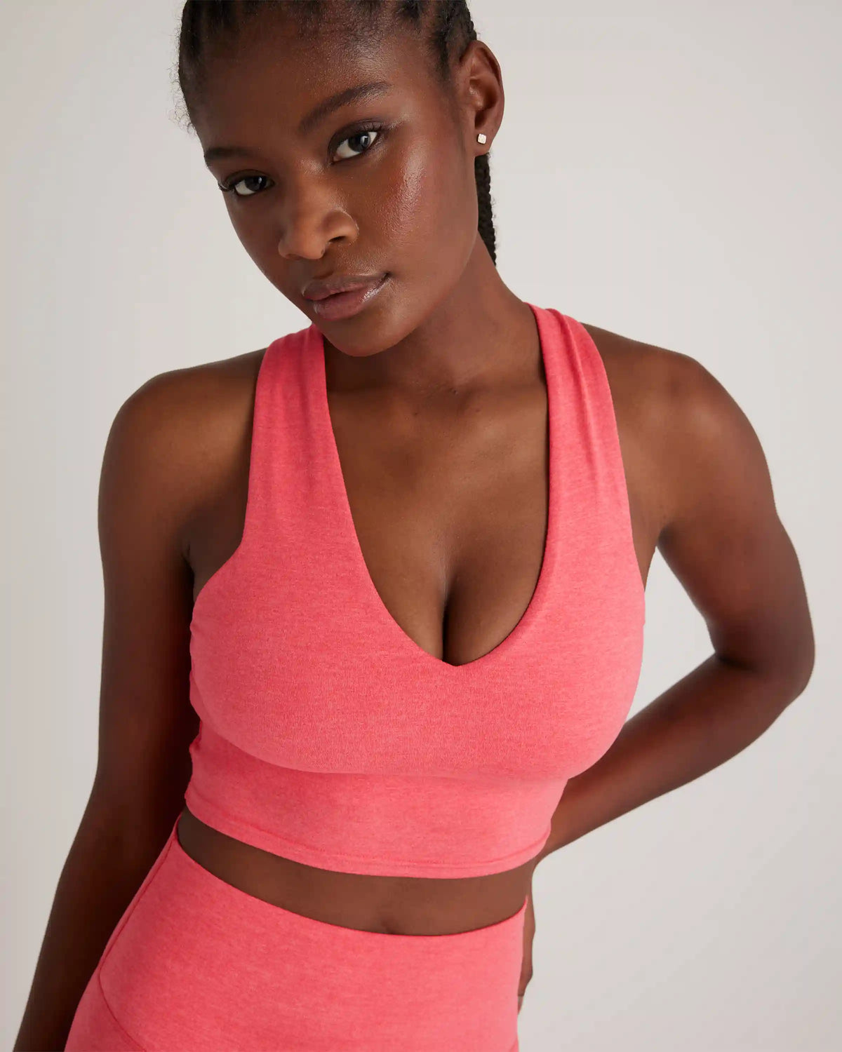 Ultra-Soft V-Neck Cropped Tank