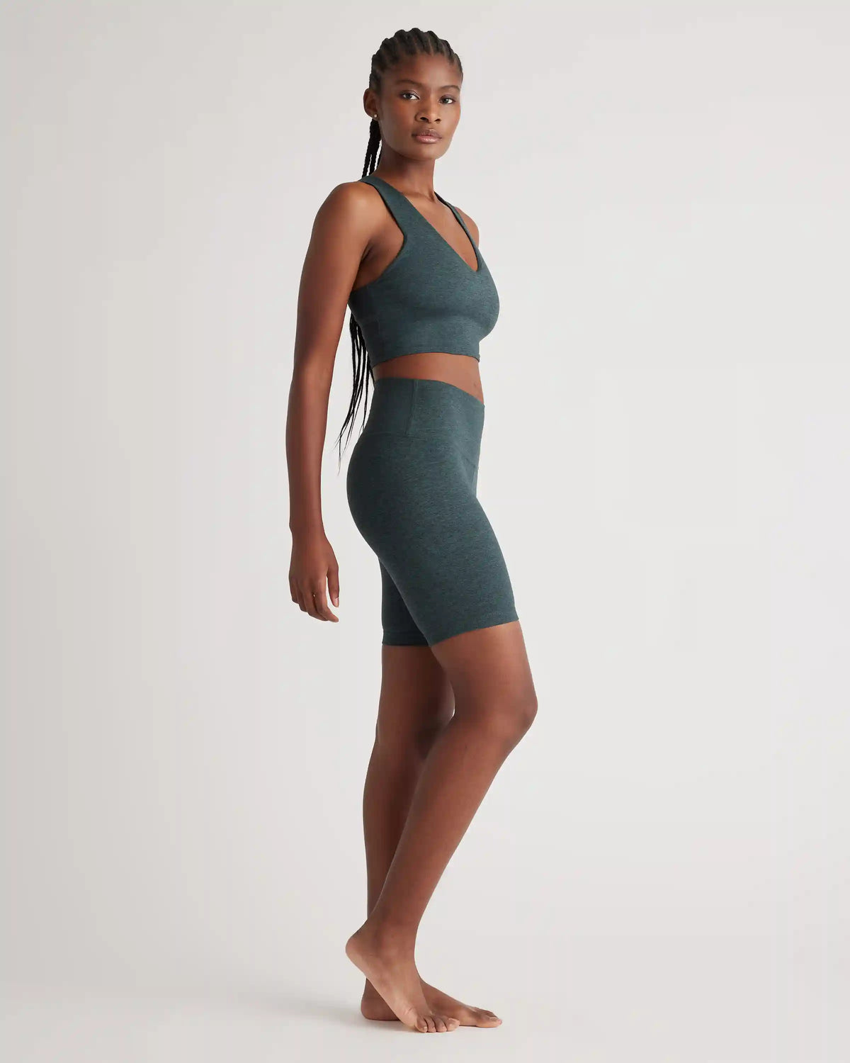 Ultra-Soft V-Neck Cropped Tank